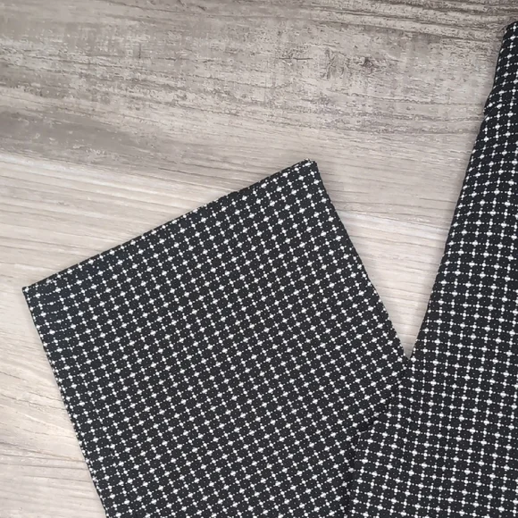 Rafaella Black and White Patterned Dress Pants - Picture 3 of 5